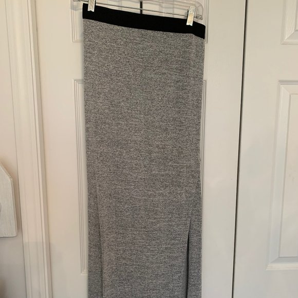 Aritzia Wilfred Free Elson Grey Maxi Skirt - Picture 1 of 3